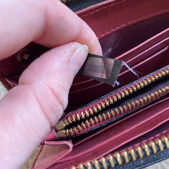 Chloe leather wallet on chain mini shoulder bag black gold - Picture 8 of 14